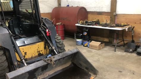 how to remove hydraulic cylinder from skid steer|new holland hydraulic skid steer repair.